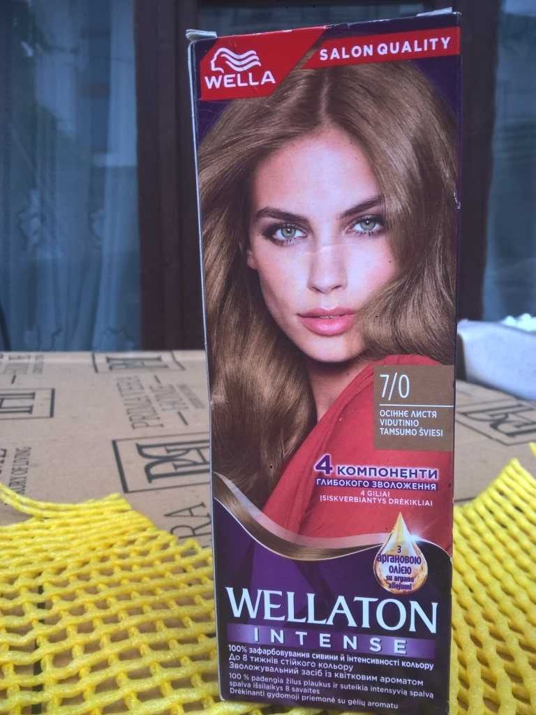 WELLA Wellaton Intense Farba do włosów 7/0 Średni Blond Salon Quality