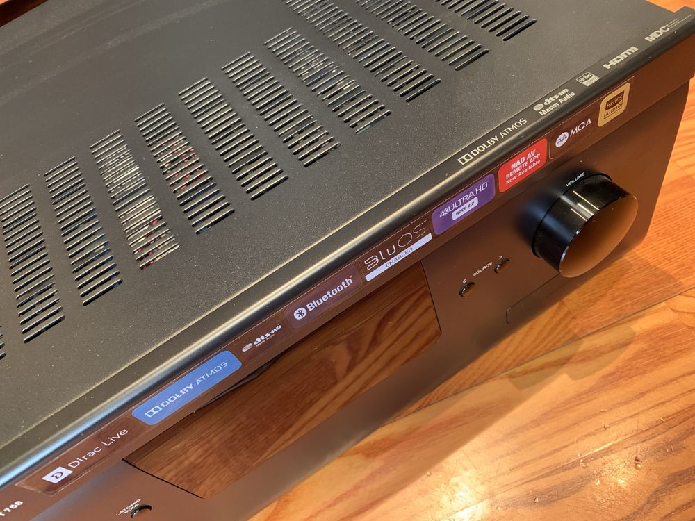 AV ресивер NAD T758 V3,Dolby Atmos,Dirac live,BluOs,4K,wi-fi