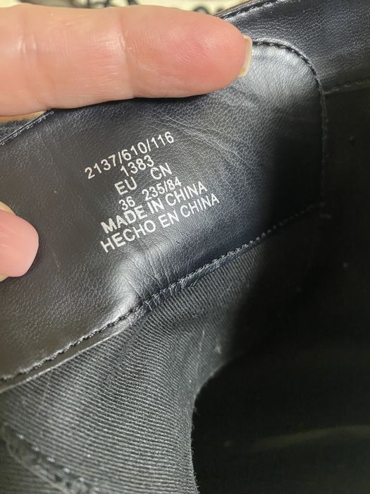 Ботинки/ берци жіночі ZARA