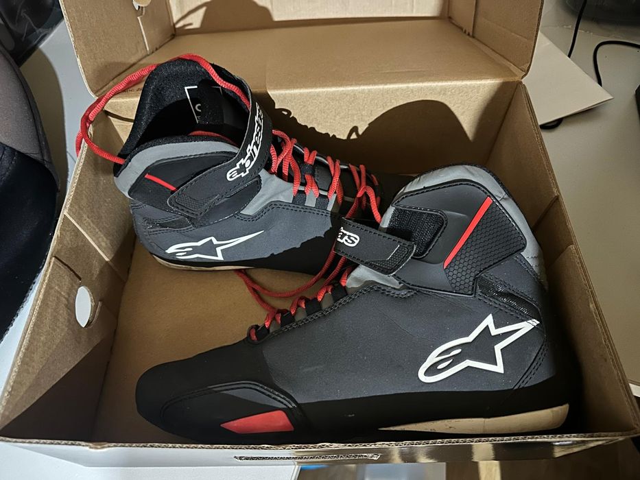 Botas Alpinstars motard pretas 43.5