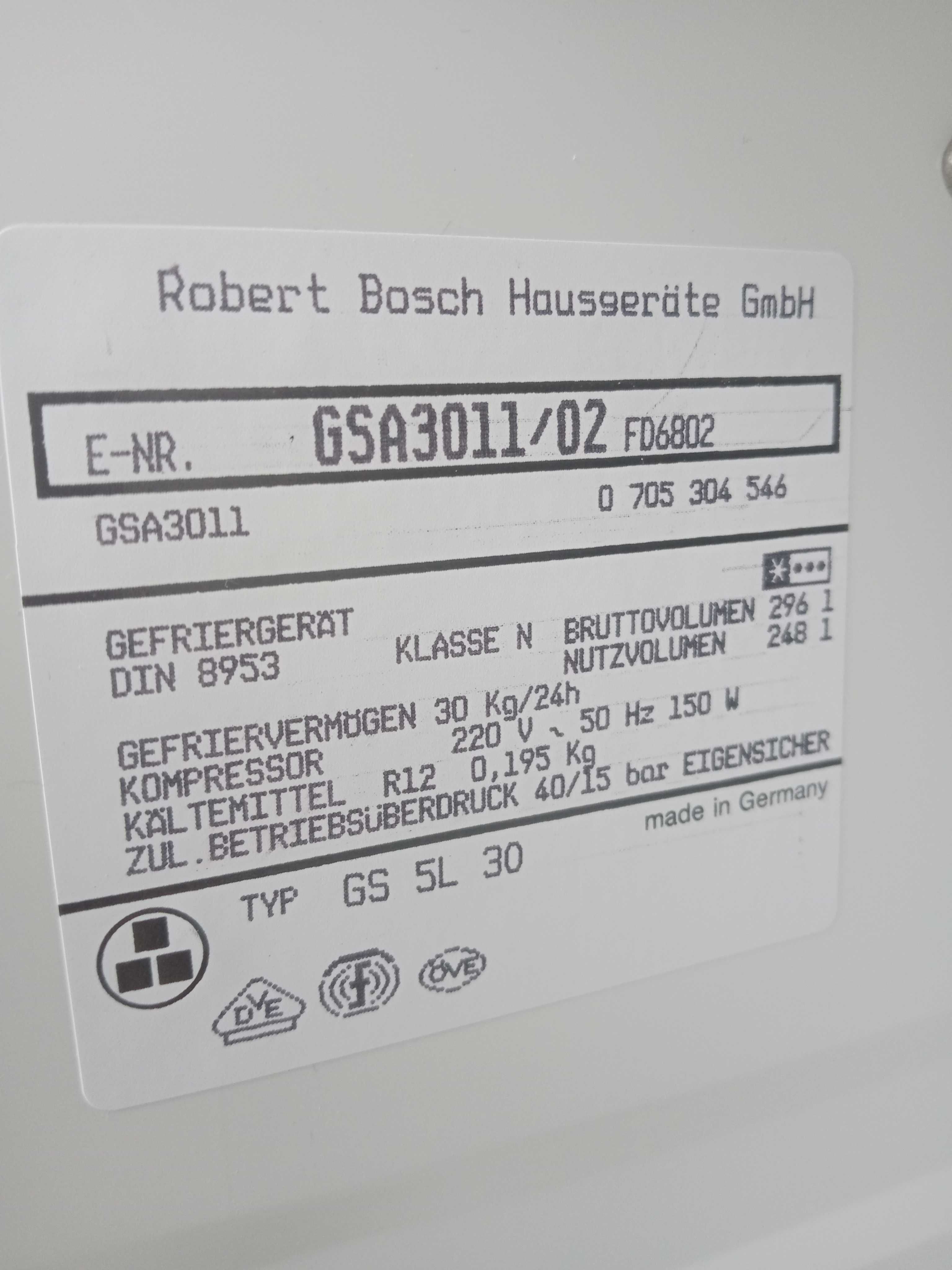 Zamrażarka Bosch GSA3011