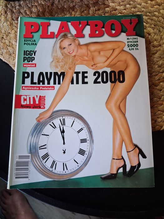 PLAYBOY polskie wydanie edycja styczeń 2000 rok Agnieszka Podolska