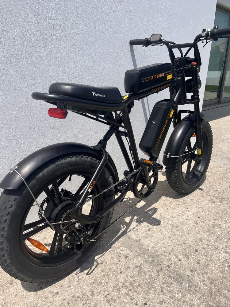 Bicicleta Eletrica Enguie M20 Dupla Bateria