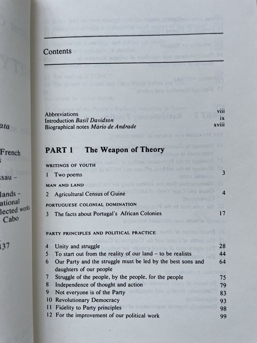 Amílcar Cabral - Unity and Struggle: Speeches and Writings