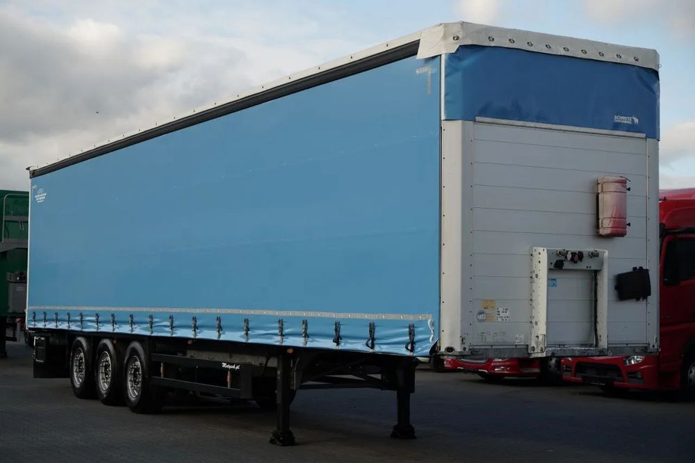 Schmitz Cargobull FIRANKA / STANDARD / 2 OSIE  PODNOSZONE /