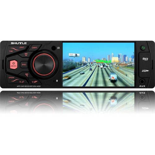 Автомагнітола магнітола 1Din Bluetooth Shuttle SDU-4050 Black