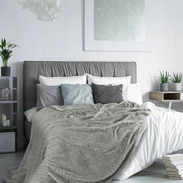 170x210 Koc Mikrofibra Design CINDY Narzuta Pled