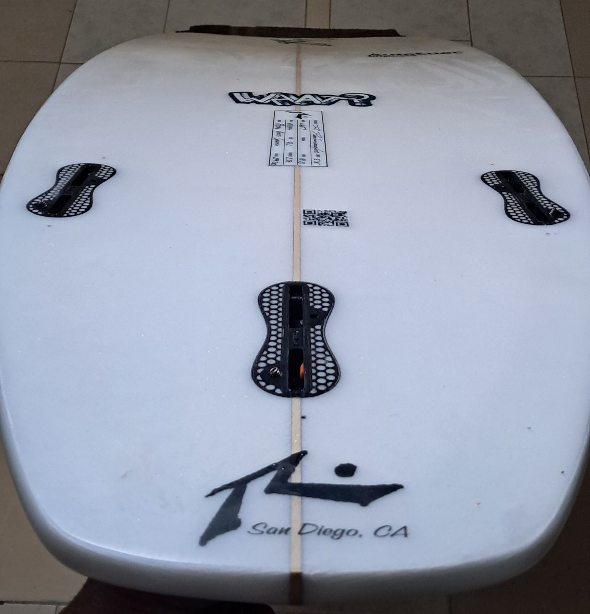 Prancha surf Rusty WHAT? 5'11 29,5L (aceito troca)