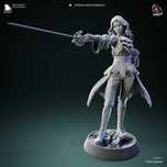 Real Maelle Clair Obscur: Expedition 33  219 mm Druk3D Żywica Figurka