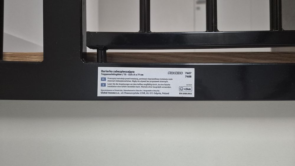 Barierka zabezpieczająca