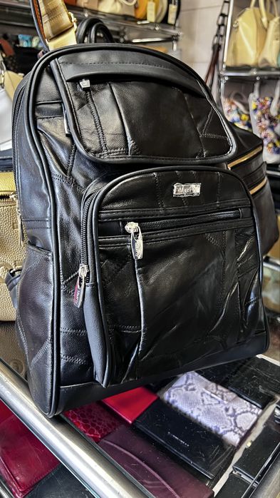 Plecak damski NOWY skóra naturalna piękny kolor  czarny MaxFly