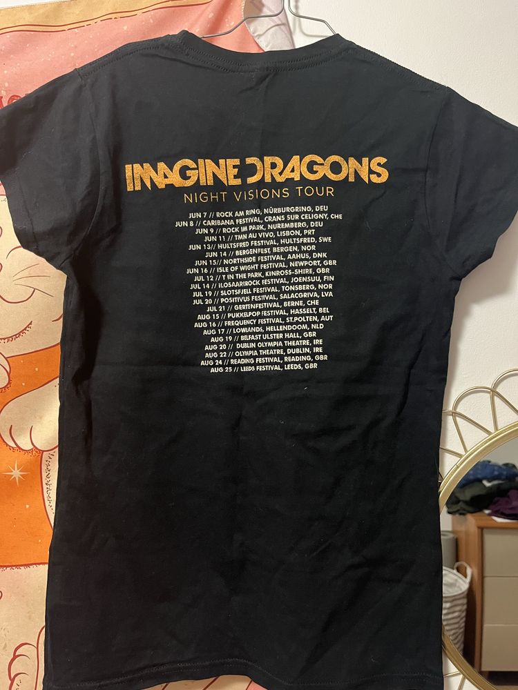 imagine dragons night visions tour футболка жіноча в ідеальному стані