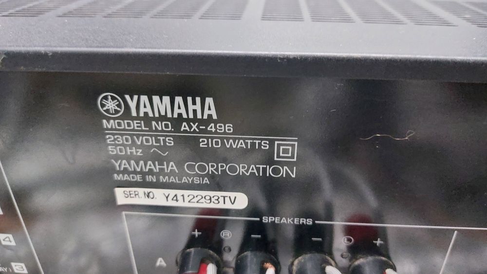 Yamaha ax 496 стереопідсилювач