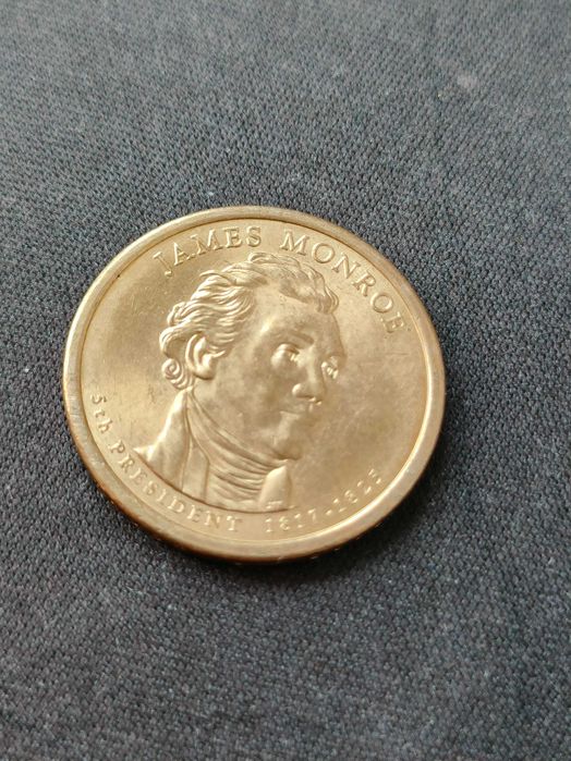 Moneta $1 Dolar Prezydenci USA James Monroe 2008
