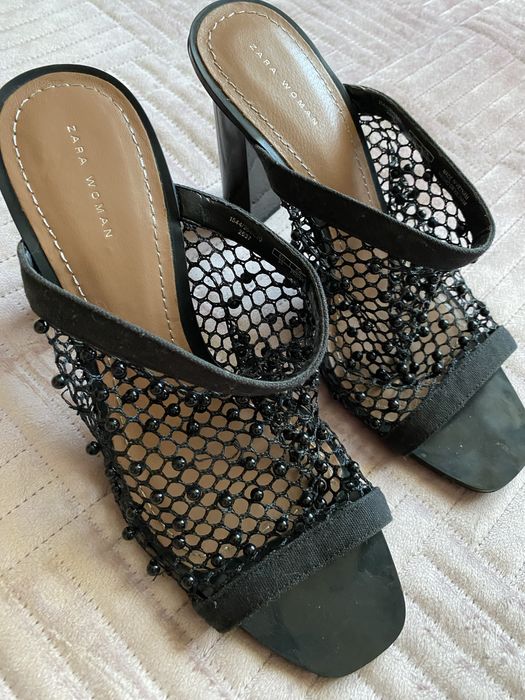 Klapki Zara Woman rozmiar 38