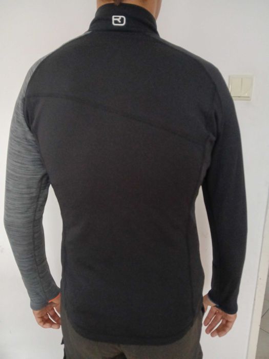 Ortovox Fleece Light Grid Hooded wełna merino r. S