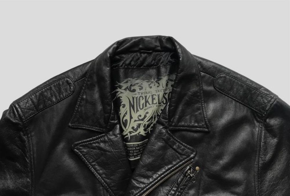 Вінтажна шкіряна мото куртка косуха байкерська schott chrome hearts