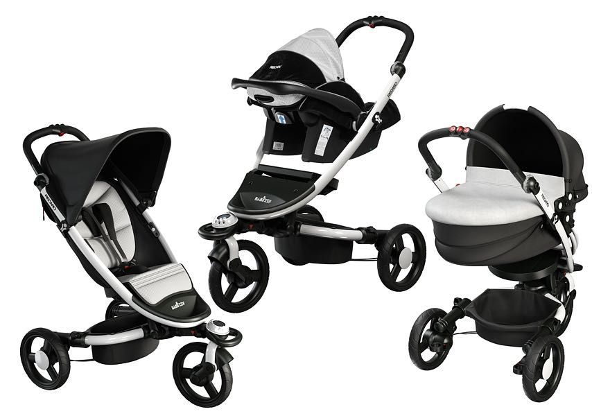 Zestaw wózek spacerówka, fotelik, gondola, baza isofix-Recaro BabyZen