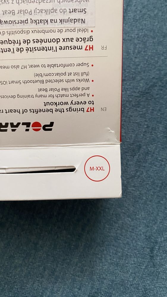 Polar nadajnik Bluetooth M - XXL