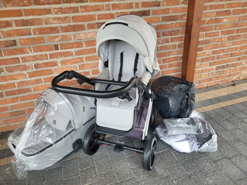 Wozek 3w1 gondola spacerówka nosidelko fotelik zestaw komplet