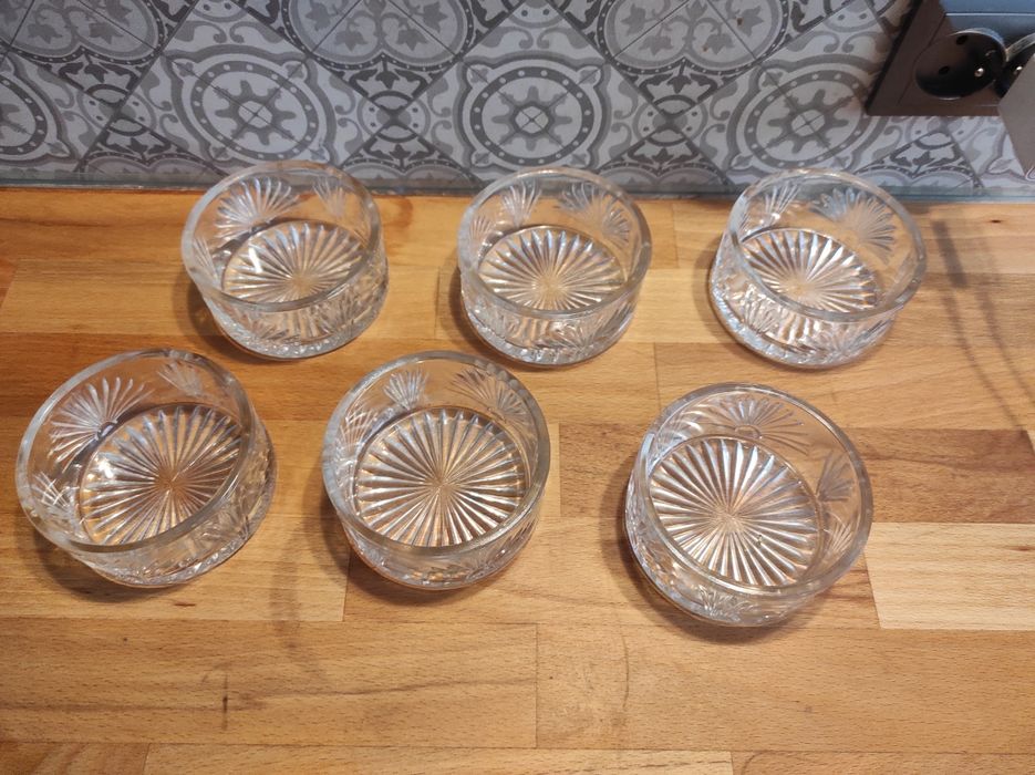 Salaterki szklane PRL