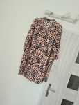 Piękna tunika elegancka duży rozmiar plus size print zwierzęcy
