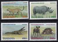 znaczki pocztowe - Tanzania 2001 cena 6,60 zł kat.6,25€