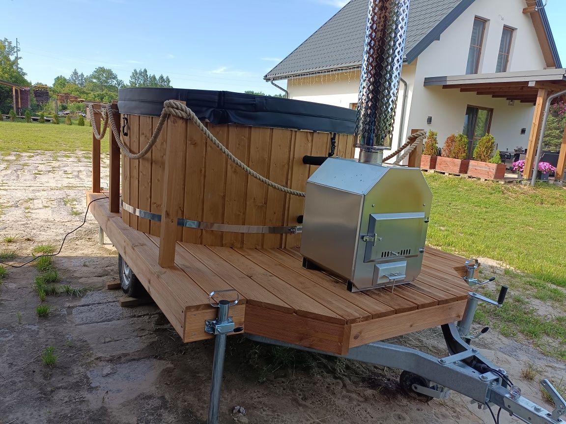 Wynajem Mobilna balia jacuzzi ogrodowe