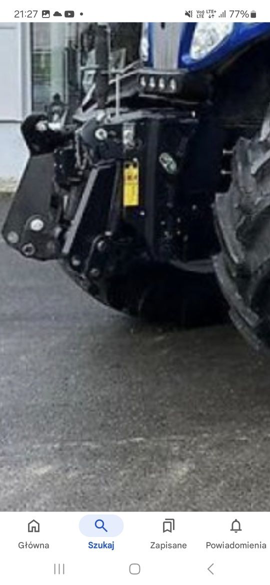 New holland t8 420 case magnum uchwyt łącznika