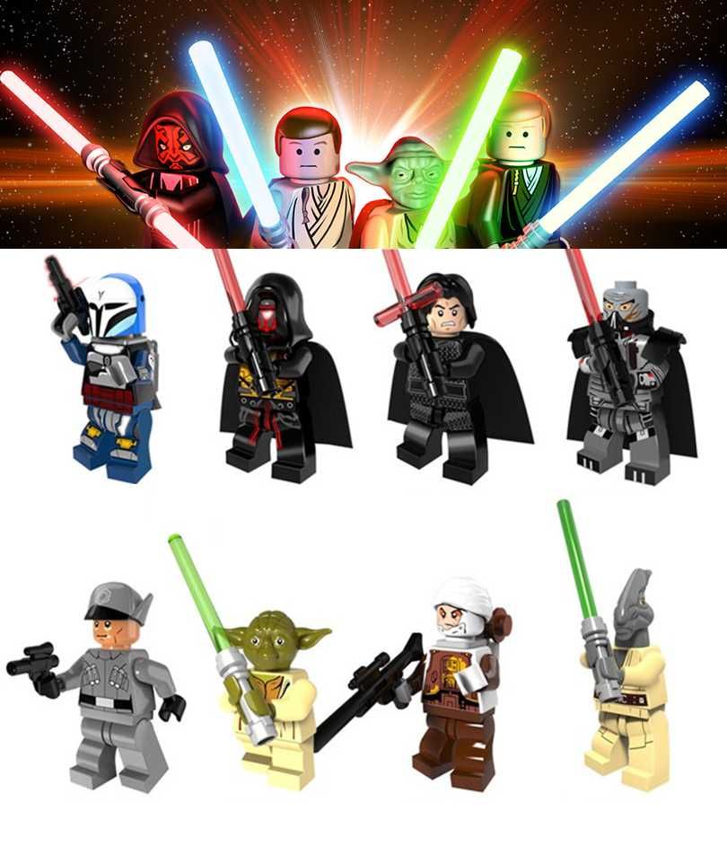 Bonecos minifiguras Star Wars nº33 (compatíveis com Lego)