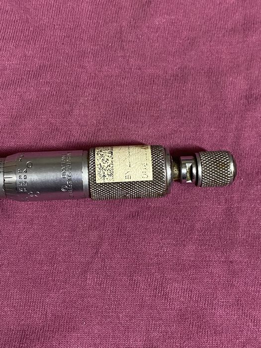 Микрометр винтажный Moore & Wright № 961B Made in Sheffield