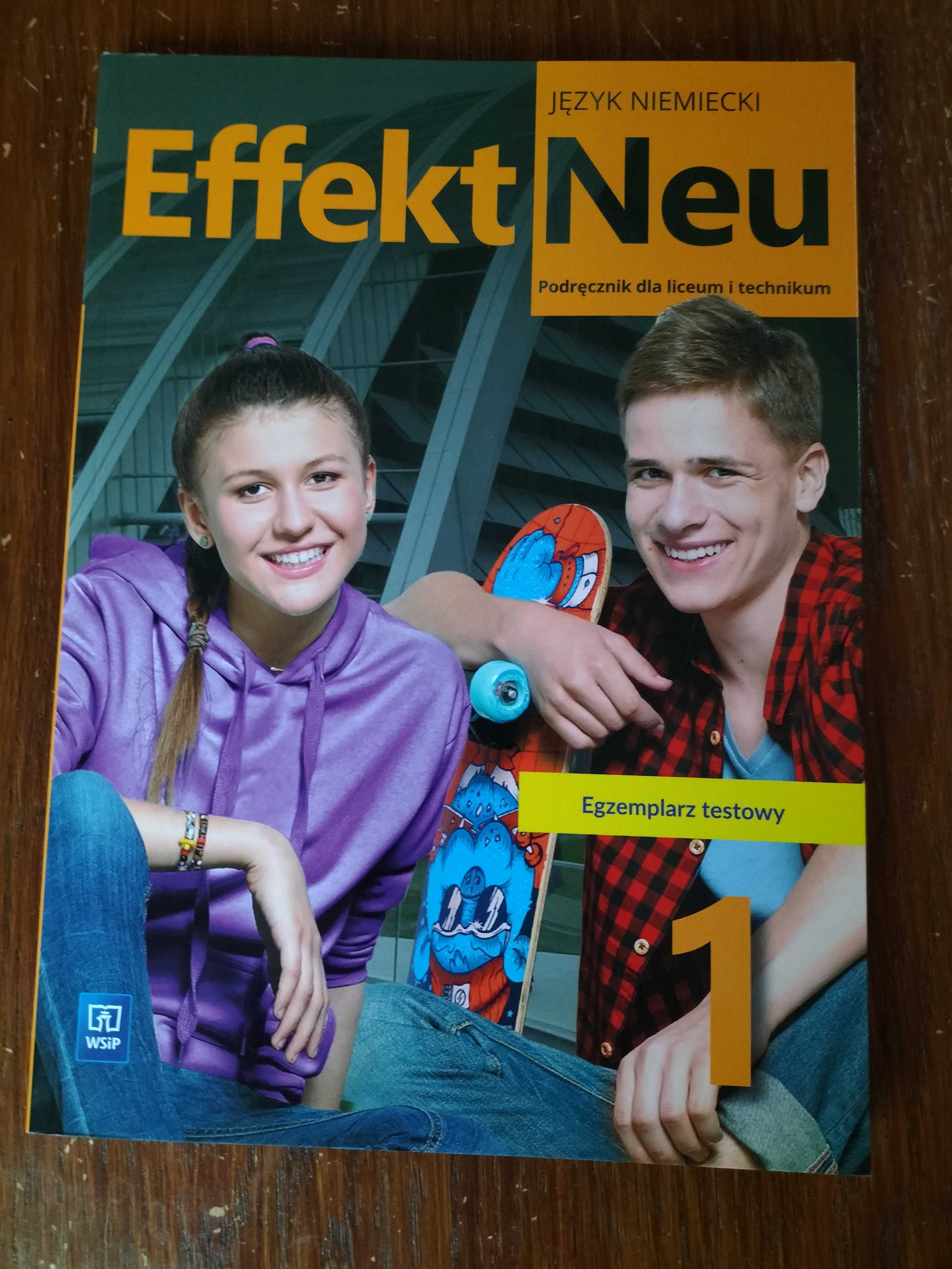Effekt Neu , język niemiecki , podręcznik dla liceum i technikum