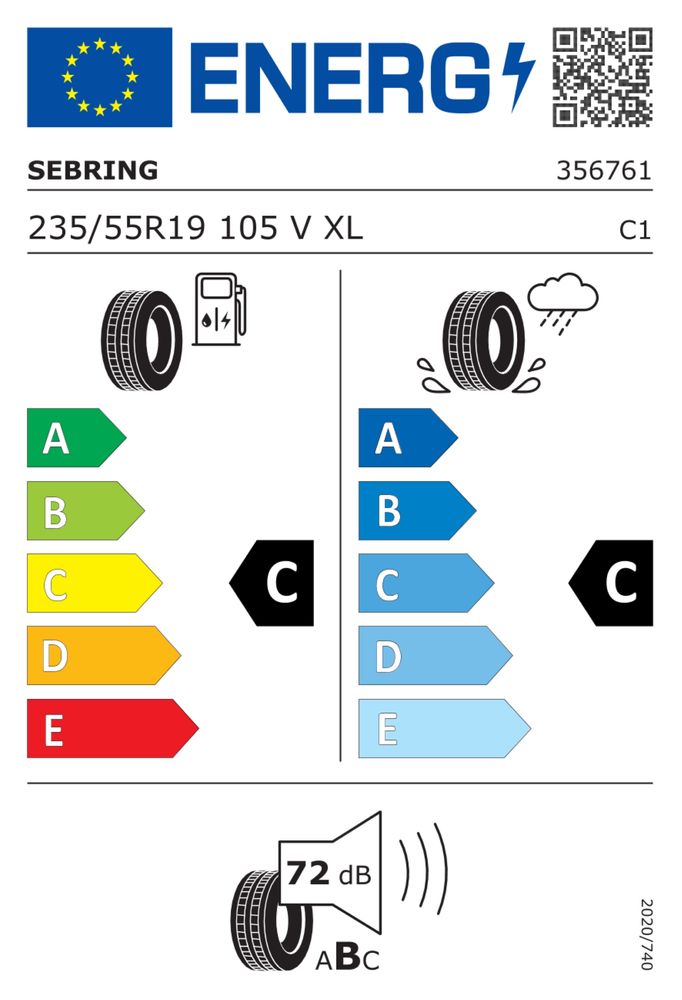 РОЗПРОДАЖ ЛІТНІХ ШИН! нові 2 шт. 235/55 R19 Sebring