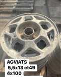 Felgi AGV /ATS 5,5x13 ET 49 4x100 otwór 56,5 mm alufelgi opel 13”