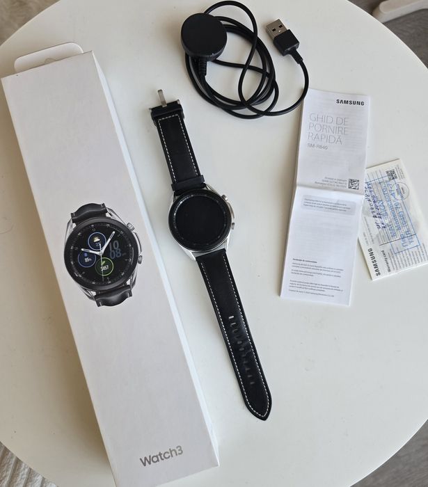Смарт-часы Samsung Galaxy Watch 3 45mm (SM-R840NZSASEK) Silver