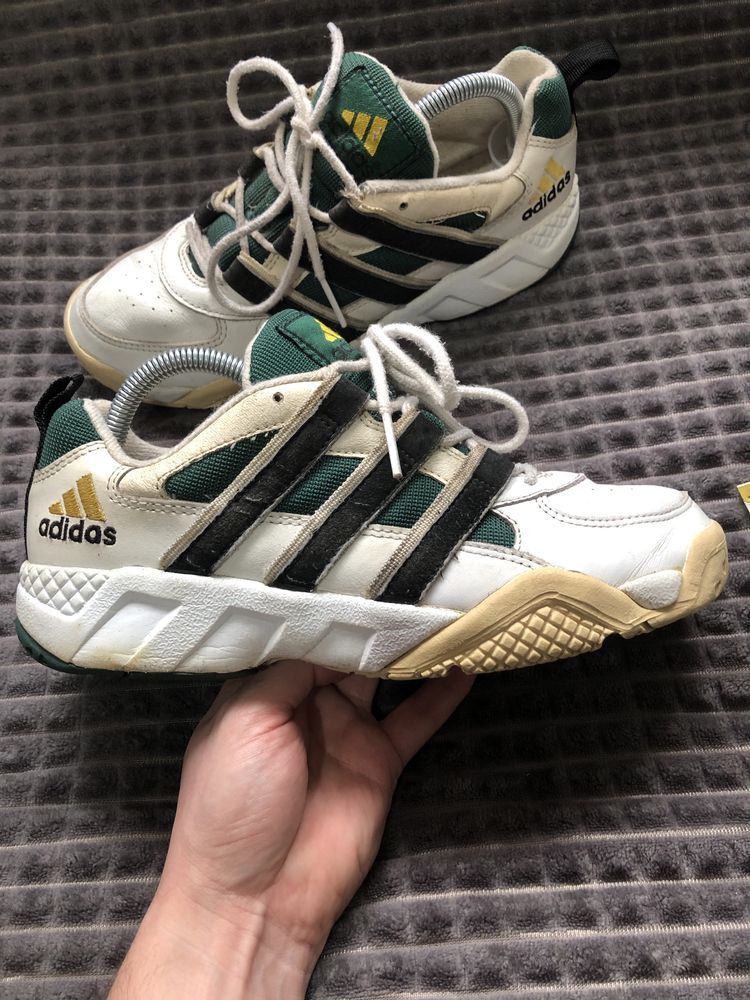 1996 год ADIDAS 42 26.5см EQUIPMENT Vintage кожаные кроссовки мужские