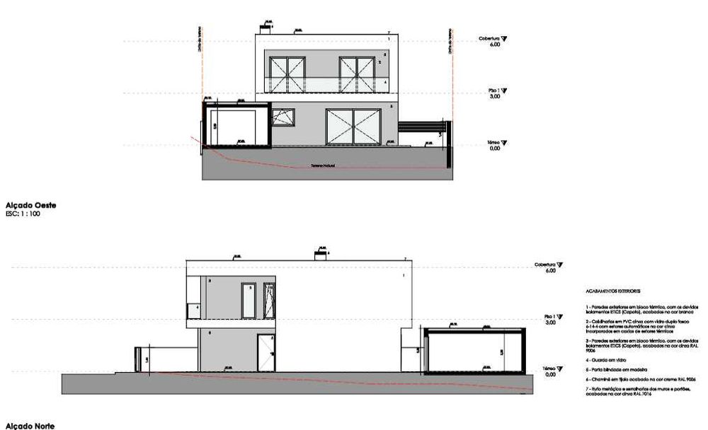 Terreno com projecto em aprovação