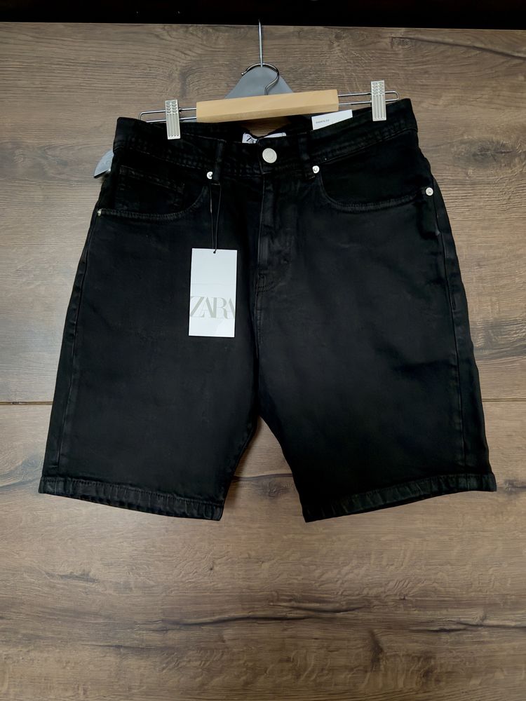 Чорні шорти Zara 38 розмір