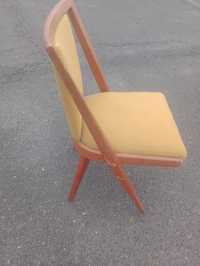 Krzesło drewniane Art Deco proj. Arnecke