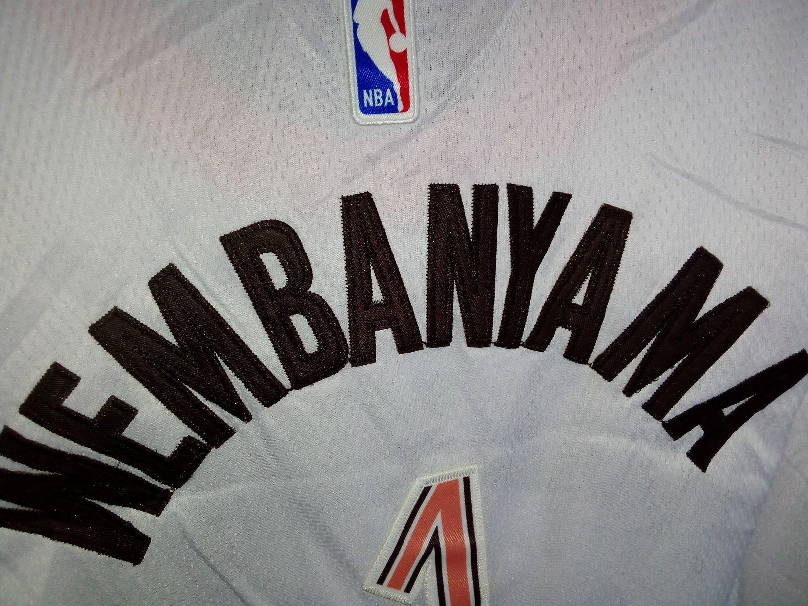 Victor Wembanyama San Antonio Spurs NBA Camisola de Basquetebol