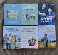 Komplet 6 książek kucharskich z Lidla, książka kucharska