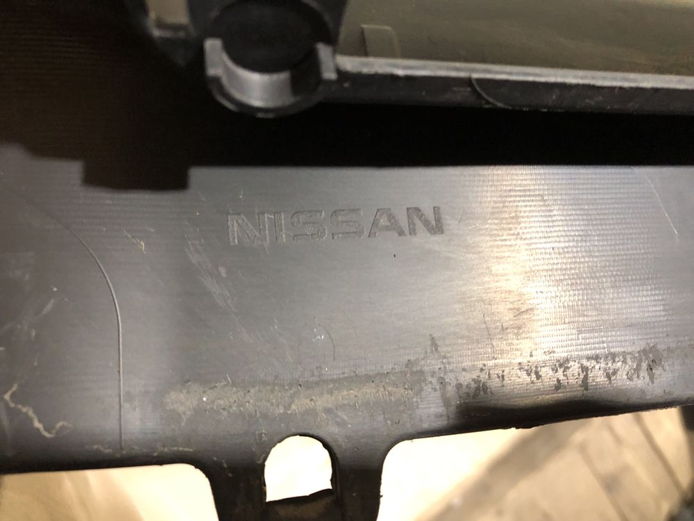 Бампер задний Nissan Juke ( 2015 - 2019 г.) спойлер диффузор юбка