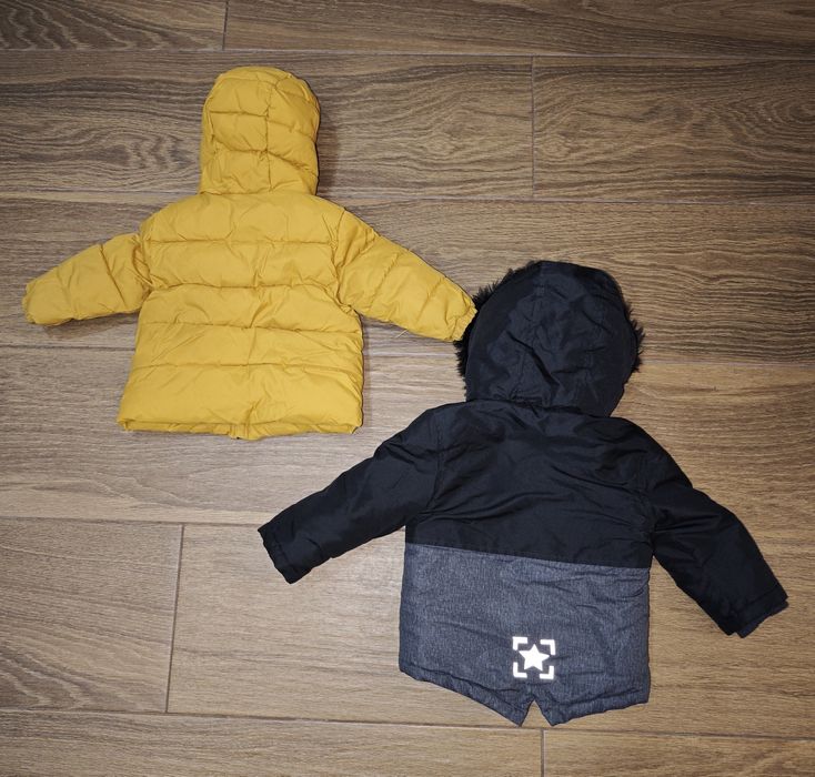 Дитяча зимова куртка Mango 80 см,  Reima парка Primark 86 см