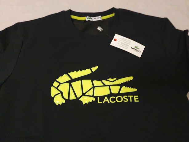 NOWA męska bluza Lacoste XL XXL krokodyl holograficzny świetny prezent