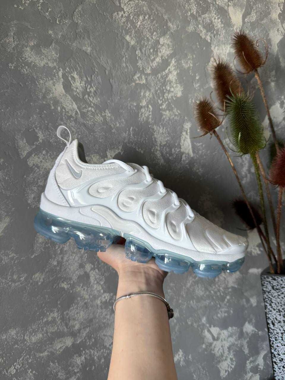 ОРИГІНАЛ! Nike Air VaporMax Plus TN White 42 44.5 | 924453-100