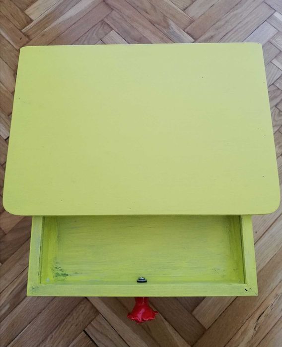 szafka ścienna retro mid centurt skandynwaski design