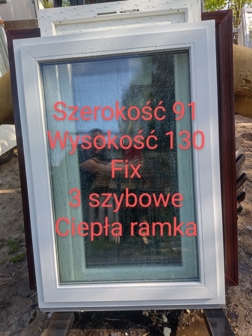 Okna 180x 191 RU Tanio 3 skrzydłowe