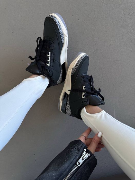 БЕЗ ПЕРЕДОПЛАТ‼️ (36-43) Високі кросівки Air Jordan Retro 3 джордан
