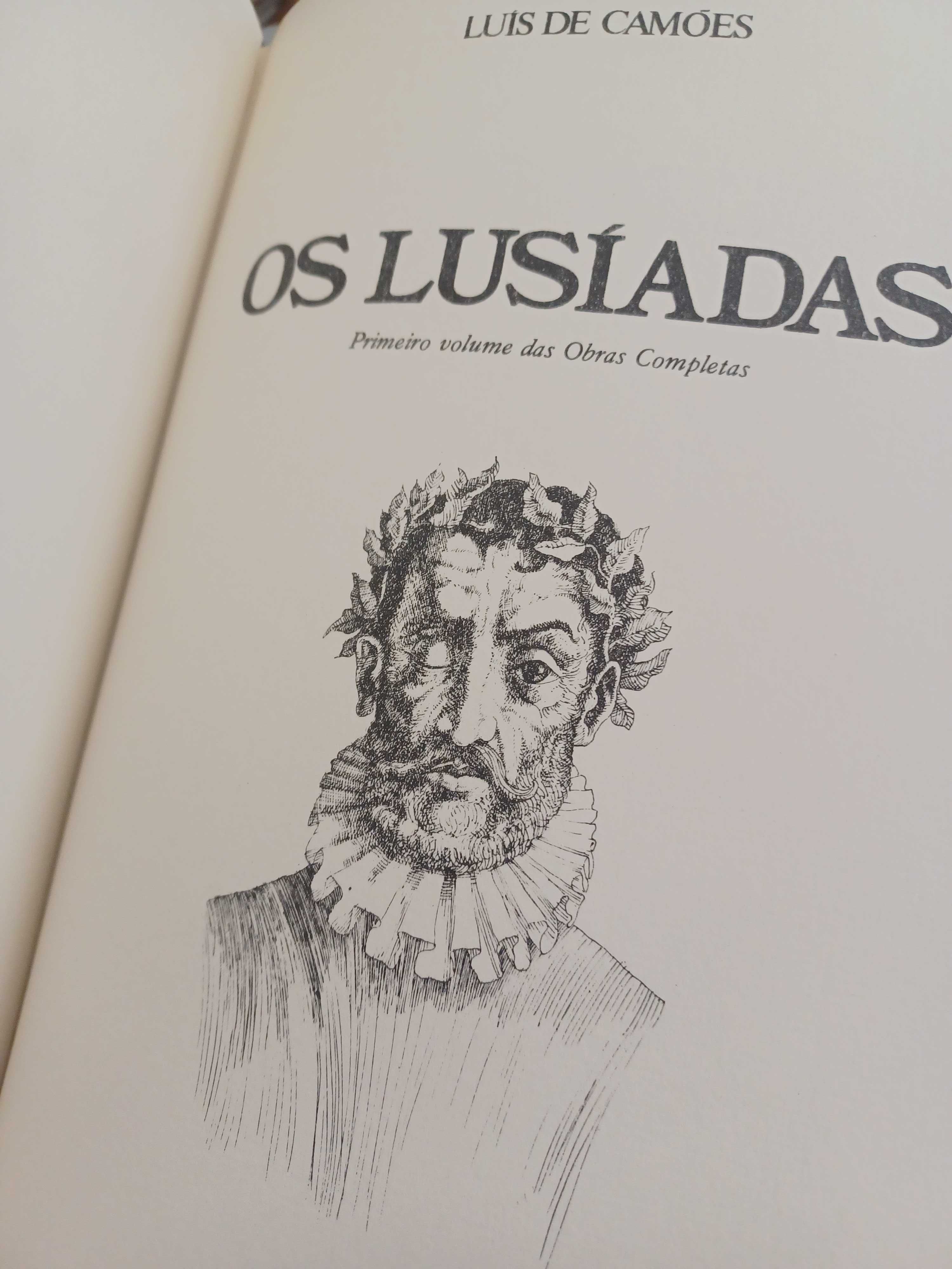 Colecção 3 Livros de Luís Vaz de Camões.