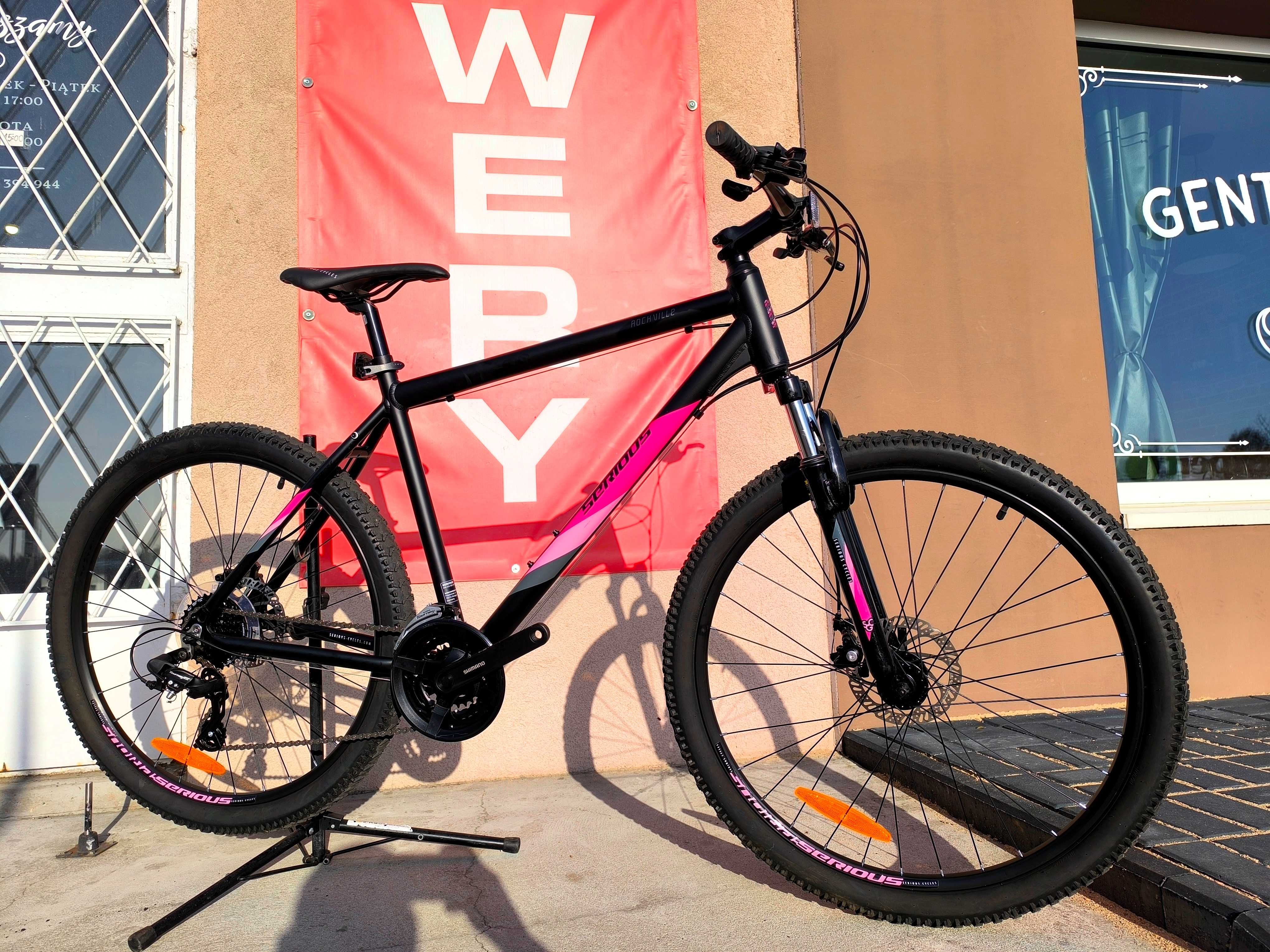 PIĘKNY SERIOUS ROCKVILLE DISC Roz. 20" Hamulce Tarczowe *Koła 27,5*